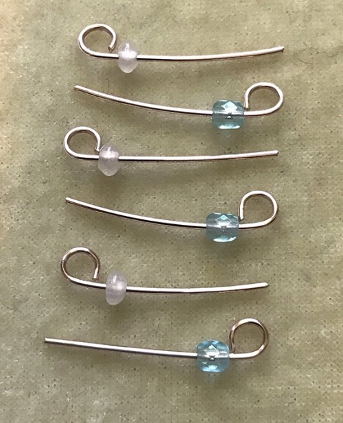 Nancy Chase's Regency Necklace - , Contemporary Wire Jewelry, Making Chain, Chain Making , add a bead to each link